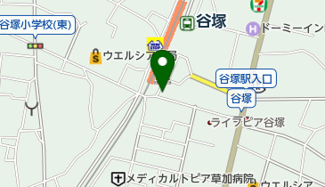 ガールズバーホワイトハウスの地図画像