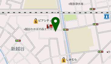 南越谷整体スクールの地図画像