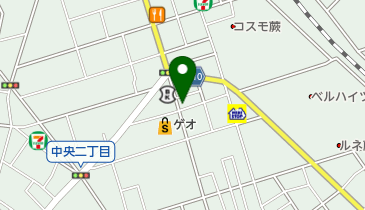 鳥秀蕨店の地図画像
