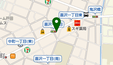 有限会社トップクリーニング一丁目店の地図画像