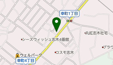ラビット21幸町店の地図画像