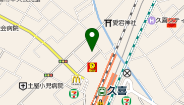 はっとりはりきゅう接骨院久喜院の地図画像