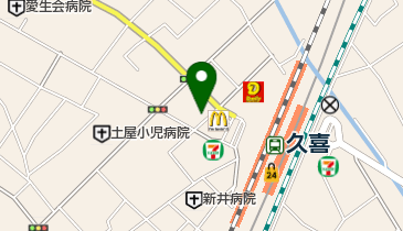 麻雀ファームの地図画像