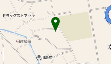 カフェけやきの地図画像