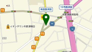 ロータスイシヤマ未使用車専門店の地図画像