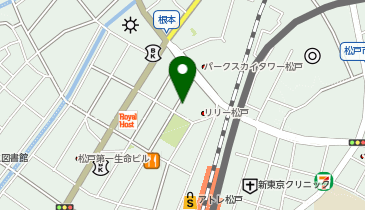 ザ・サンラウンジ松戸店の地図画像