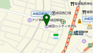 エスティーク成田店の地図画像