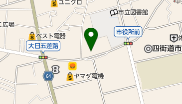 株式会社栄ハウジング四街道店の地図画像