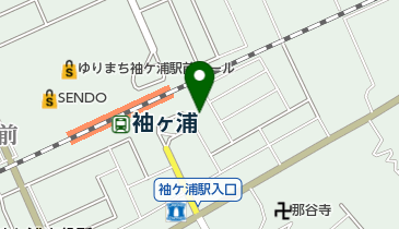 やまもと薬局袖ケ浦店の地図画像
