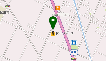 花太郎越谷4号店の地図画像