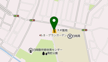 ドラッグスギ新白岡店の地図画像