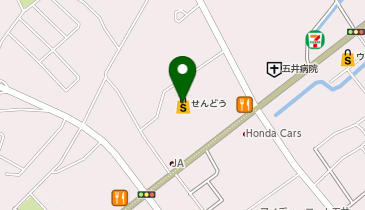 せんどう 五井中央店の地図画像