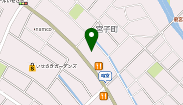 タックルベリー伊勢崎みやこ町店の地図画像