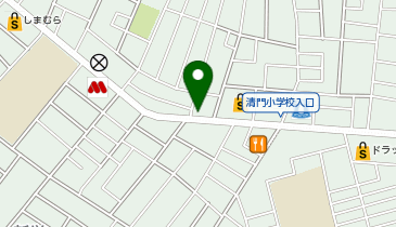 おかだ引越センターの地図画像