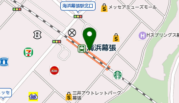 ペリエ海浜幕張の地図画像