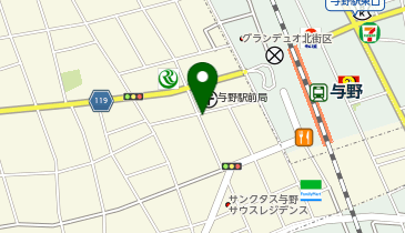 イーリスペットクリニックの地図画像