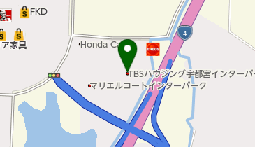 株式会社感動ハウス宇都宮インターパーク展示場の地図画像