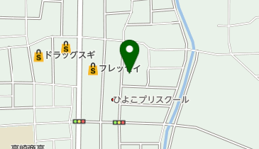 ファミリーカットの地図画像