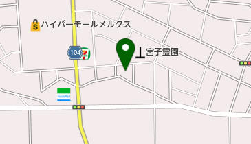 リハビリデイふれあいの地図画像