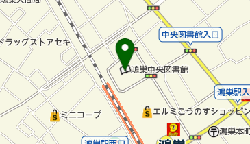 障がい者就労支援センターの地図画像