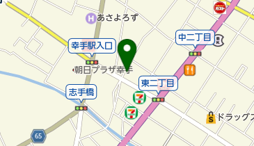 トライプラス幸手校の地図画像