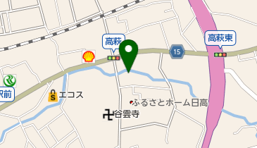 福籠整体院の地図画像