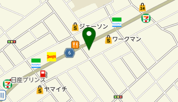 フラッターの地図画像