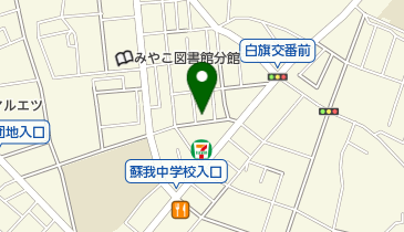 東金屋精肉店の地図画像