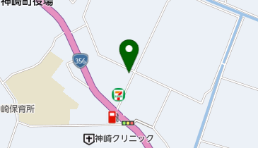 こうざき鍼灸マッサージ院の地図画像
