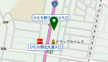アフロディーテ牛久店の地図画像