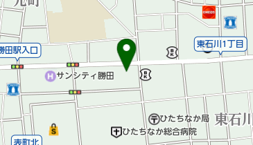 茨城県ひたちなか市勝田中央の暮らし 生活 病院一覧 Navitime