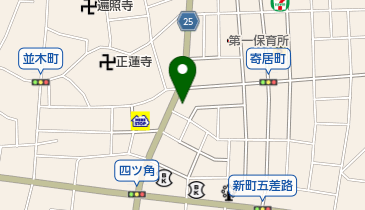 永田はり・灸治療室の地図画像