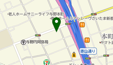 そよかぜ動物病院北与野ペットサロンの地図画像