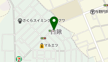 愛書堂書店の地図画像