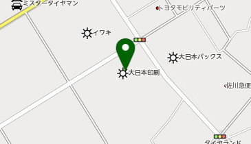 大日本印刷株式会社DFS狭山クラブハウスの地図画像
