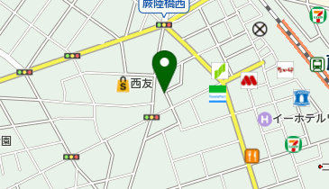 美容室AirsWarm蕨店の地図画像