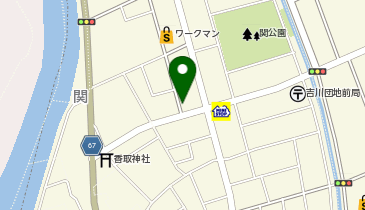 リハビリデイねむの木の地図画像