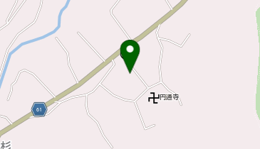 越生町身体障害者福祉会福祉の店の地図画像