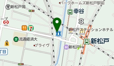 ダンススタジオアオタの地図画像