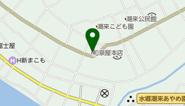 和泉屋漬物店の地図画像