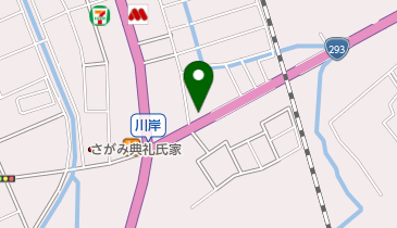 甘味処京源の地図画像