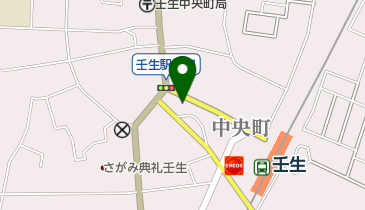 おとめや化粧品店の地図画像