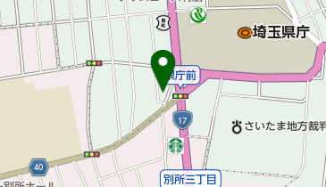 オギシマヘアーサロンの地図画像