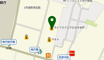 スポーツカムイ水戸店の地図画像