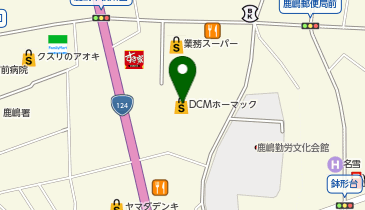 DCM鹿嶋店の地図画像