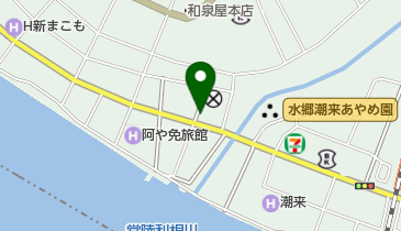 酒場処ゆりの地図画像