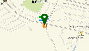 グルービー守谷店の地図画像