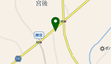 直井自動車の地図画像