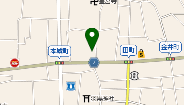 やなぎた美容院の地図画像