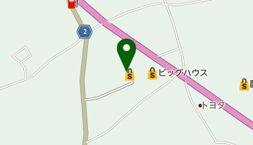 エスカットショップ鉾田店の地図画像